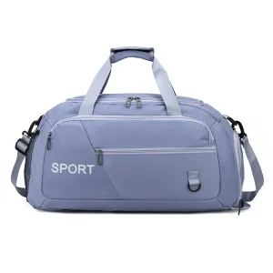 Travel Bag, Ultra-Large Capacity, Lightweight Storage Bag, Dry and Wet Separation, Portable Travel Sports Bag for Men and Women ZK416